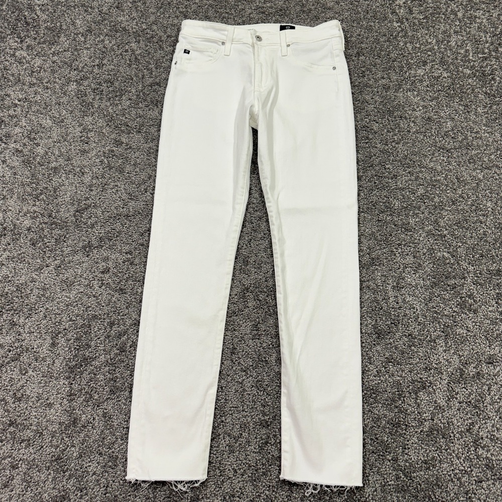 AG Adriano Goldschmied White Skinny Jeans